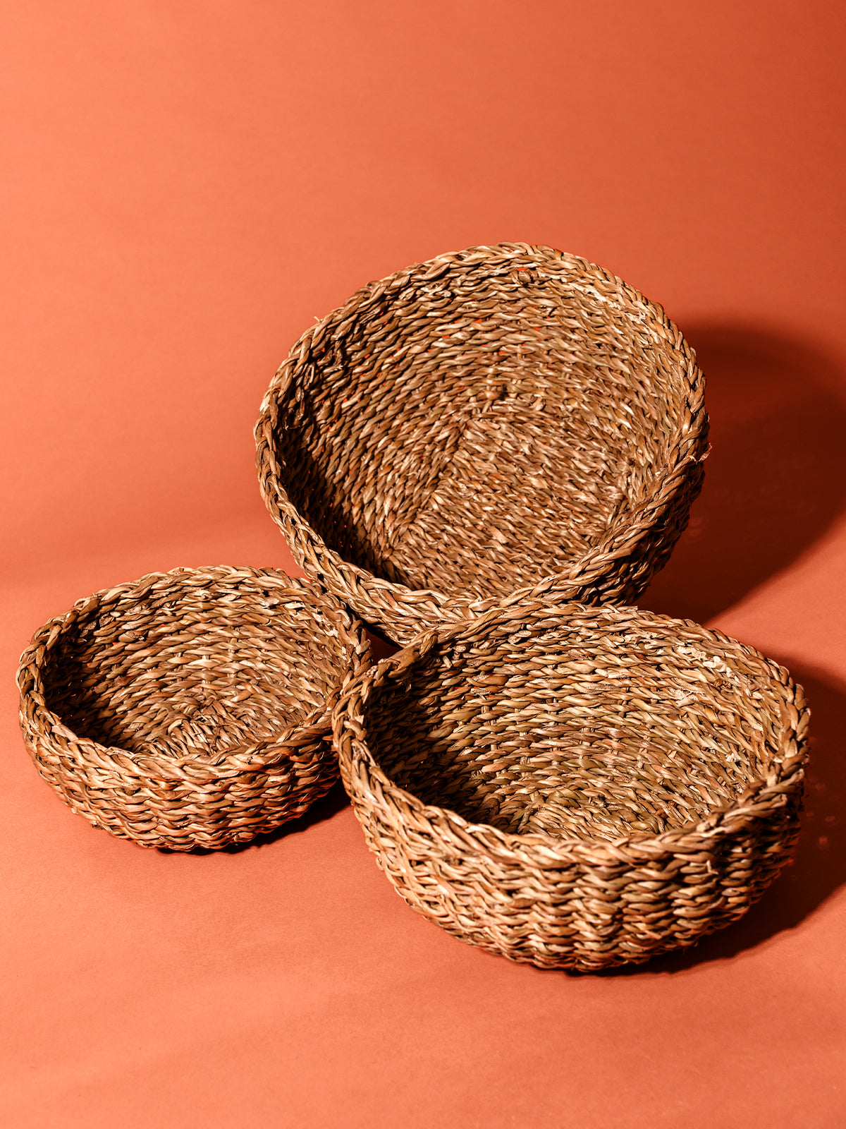 Seagrass Basket Set (Set of 3)