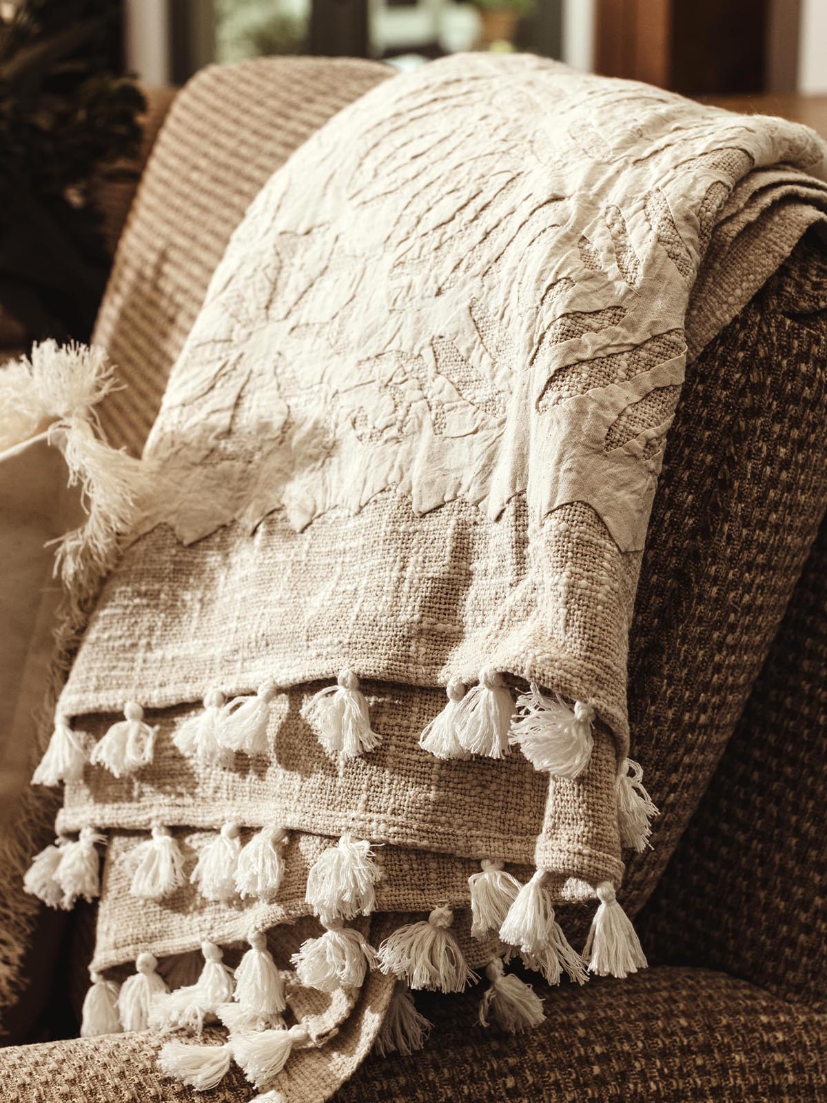 Upcycled Throw Blanket