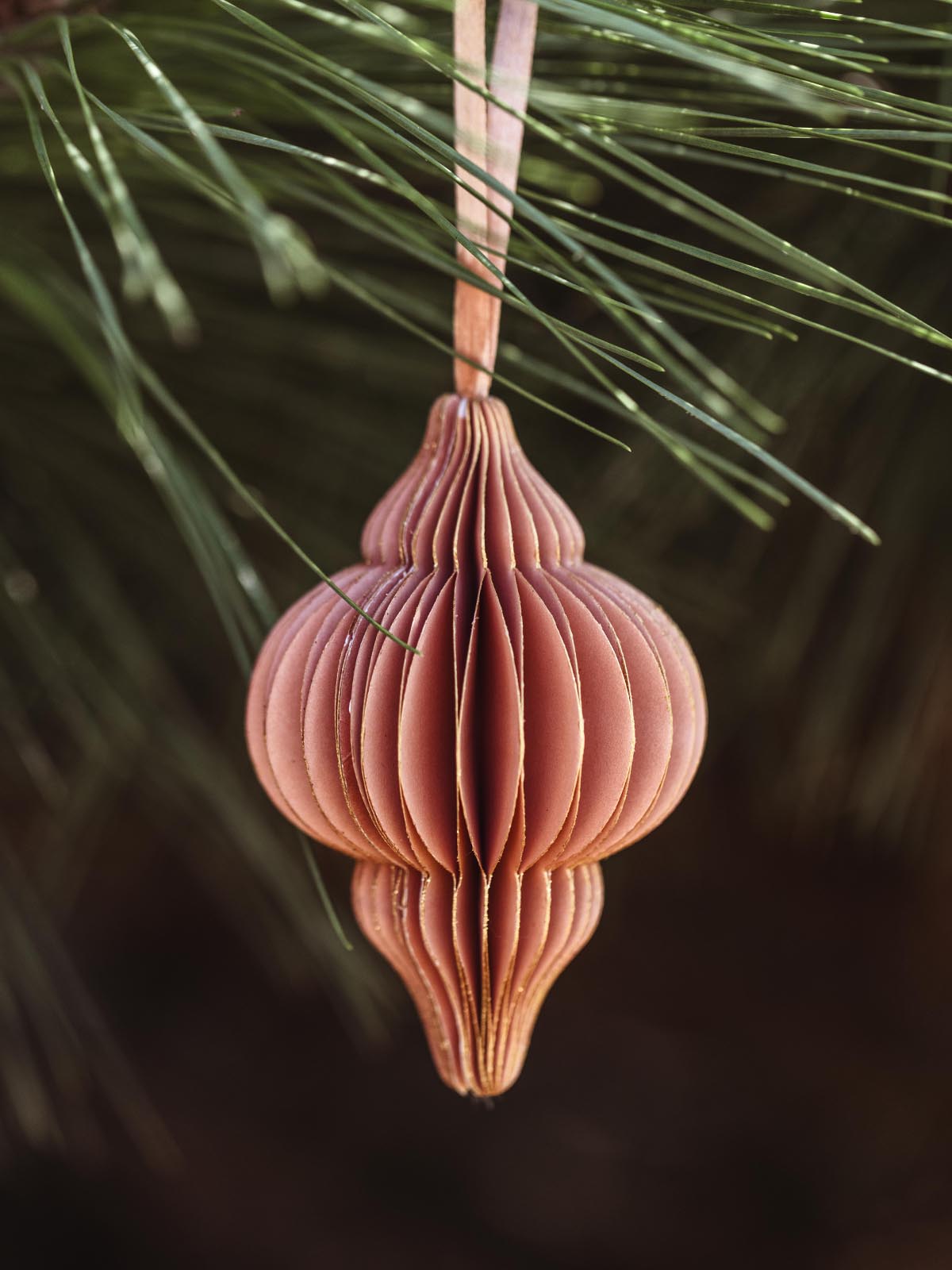 Paper Honeycomb Tiered Ornaments