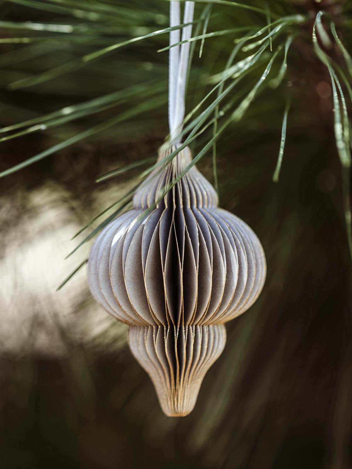 Paper Honeycomb Tiered Ornaments