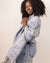 Woven Embroidered Wool Wrap