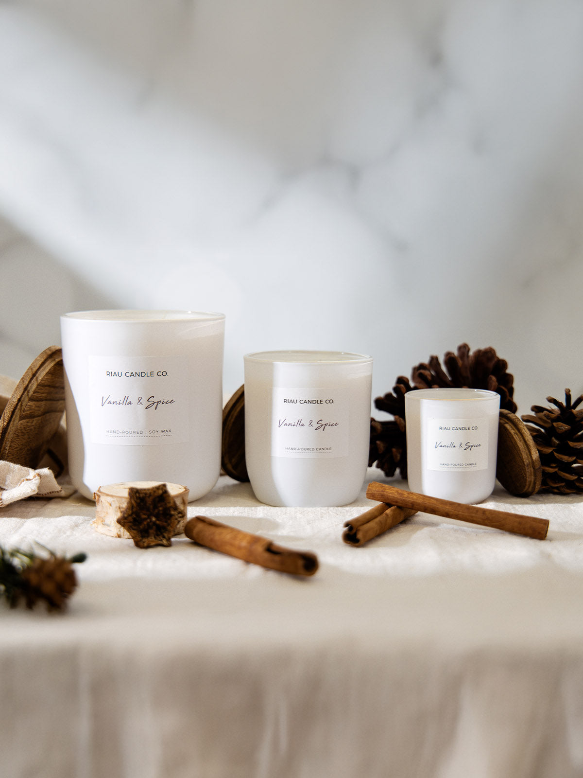 Vanilla Spice Hand-Poured Soy Candle