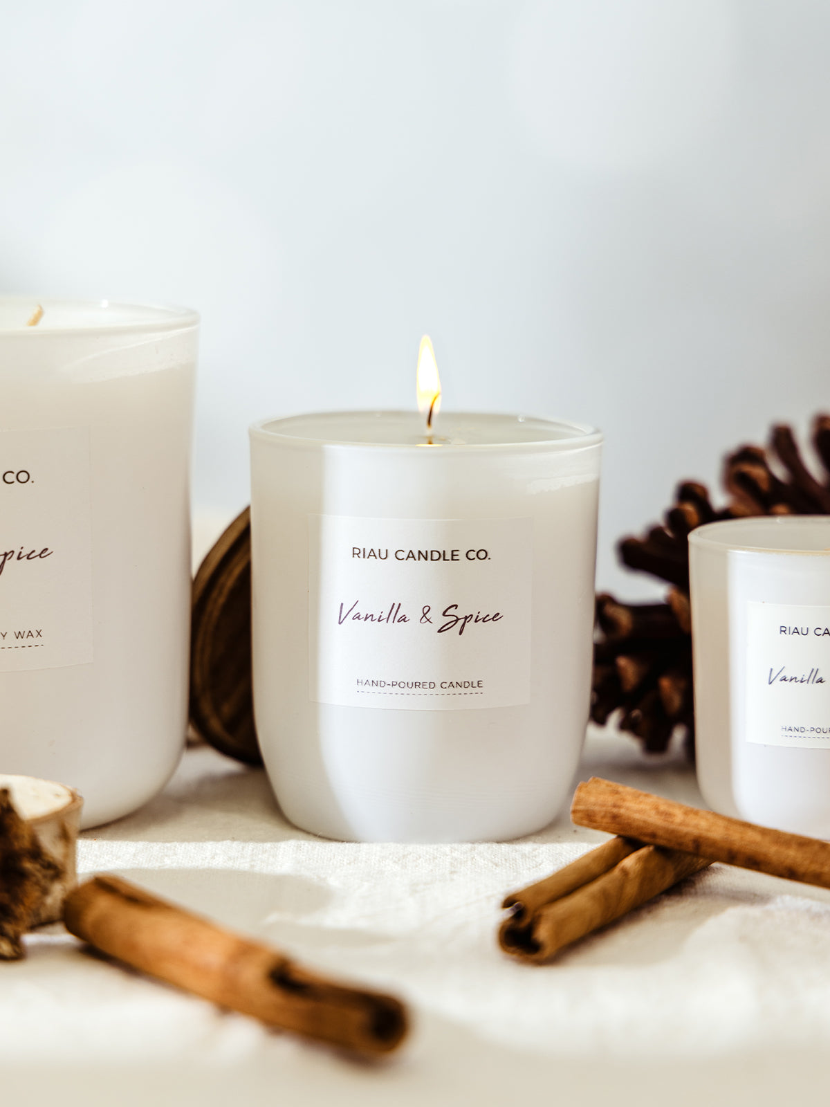 Vanilla Spice Hand-Poured Soy Candle