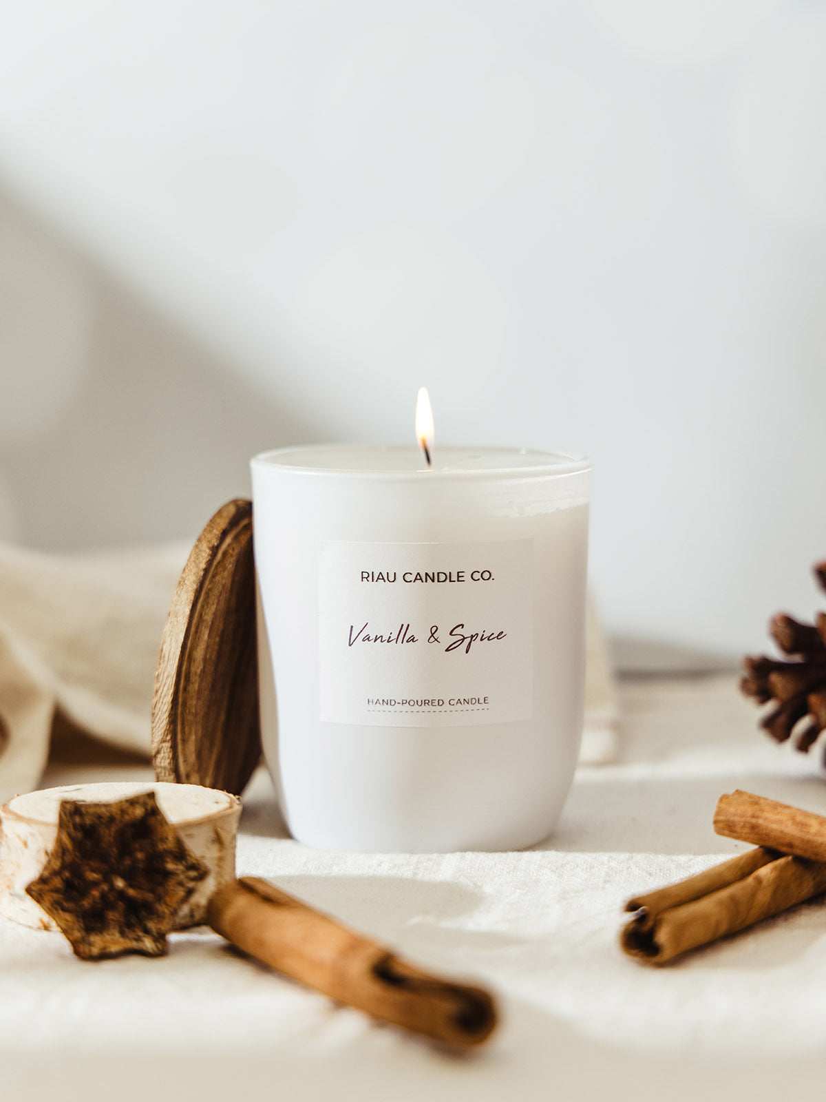 Vanilla Spice Hand-Poured Soy Candle