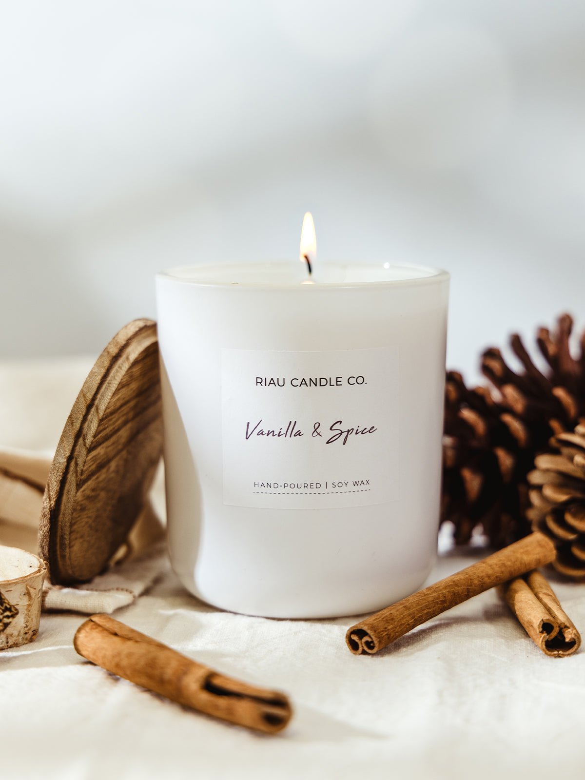Vanilla Spice Hand-Poured Soy Candle