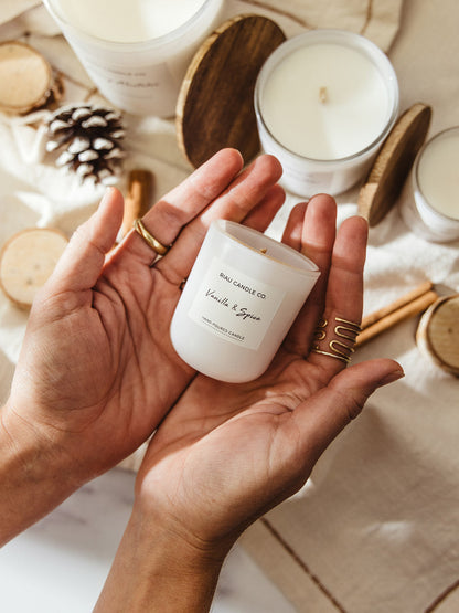 Vanilla Spice Hand-Poured Soy Candle