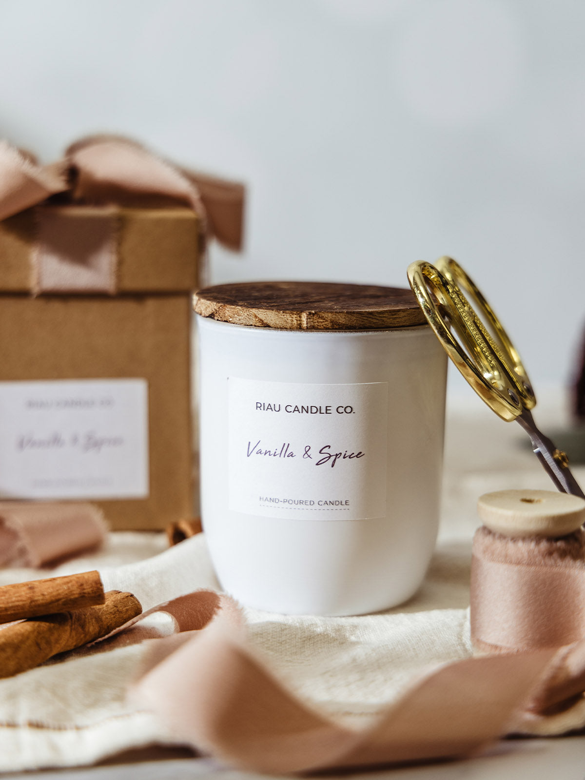 Vanilla Spice Hand-Poured Soy Candle