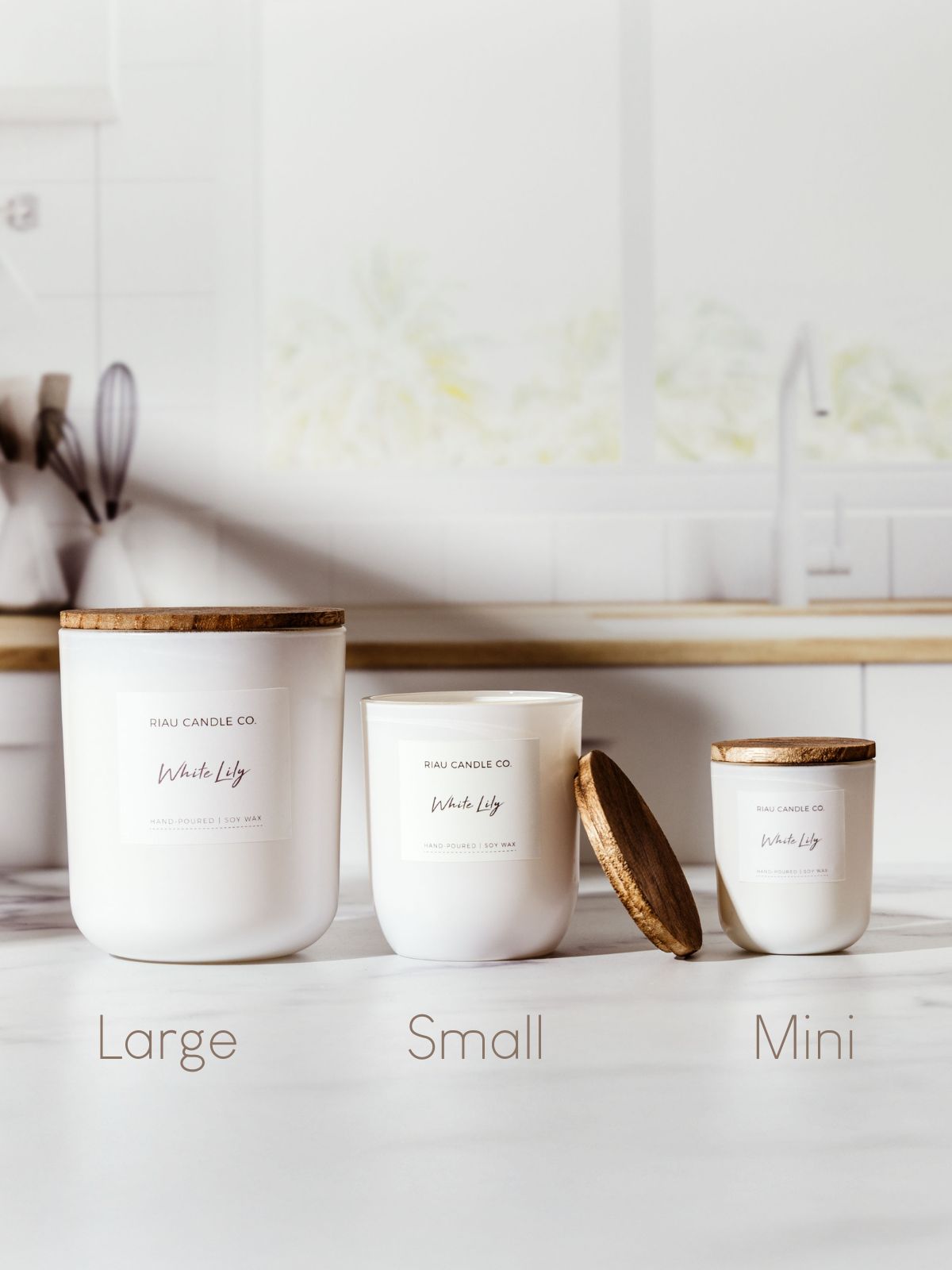 Riau Hand-Poured Large Soy Candles