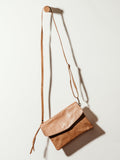 Leather Crossbody Clutch
