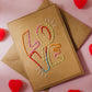 Handmade Valentine’s Cards Set - Assorted