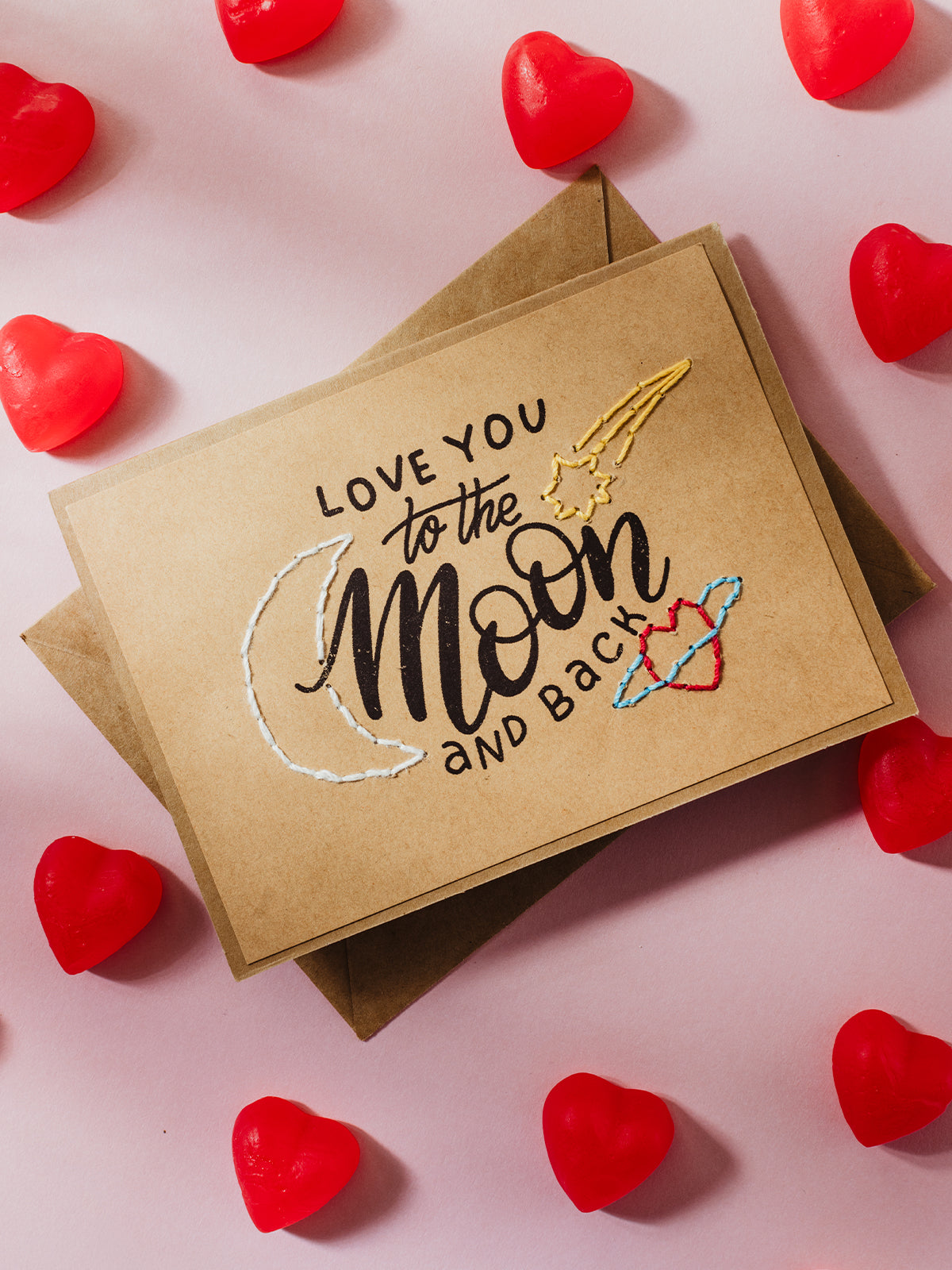 Handmade Valentine’s Cards Set - Assorted