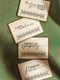 Sincere Condolences Sympathy Card Set (Assorted)