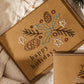 Embroidered Christmas Card Set of 4, Assorted