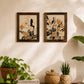 Rooted & Blooming Framed Floral Wall Art (Left & Right)