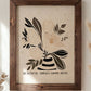 Beautiful Things Grow Here Framed Floral Wall Art