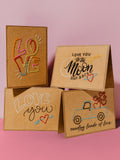 Handmade Valentine’s Cards Set - Assorted