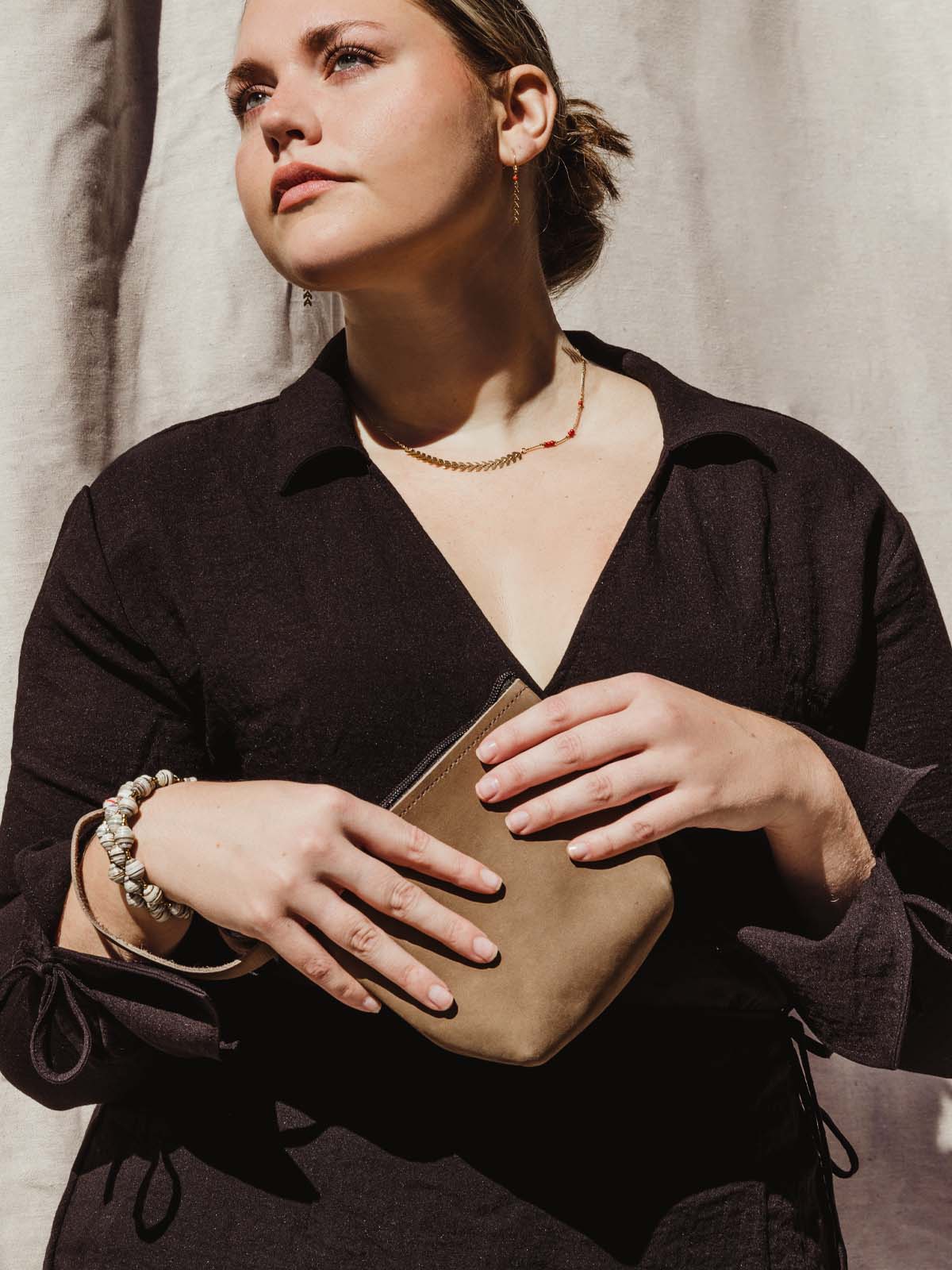 Leather Wristlet