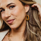 Geometric Circle Earrings