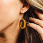 Geometric Circle Earrings
