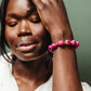 Pink and Gold Bracelet