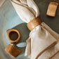 Handmade Tagua Seed Napkin Rings (Set of 4)