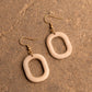 Geometric Circle Earrings