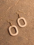 Geometric Circle Earrings