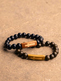 Tagua Seed Cross Bracelet