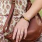 Tagua Seed Cross Bracelet
