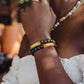 Tagua Seed Cross Bracelet