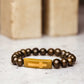 Tagua Seed Cross Bracelet