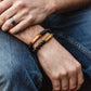 Tagua Seed Cross Bracelet