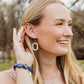 Geometric Circle Earrings