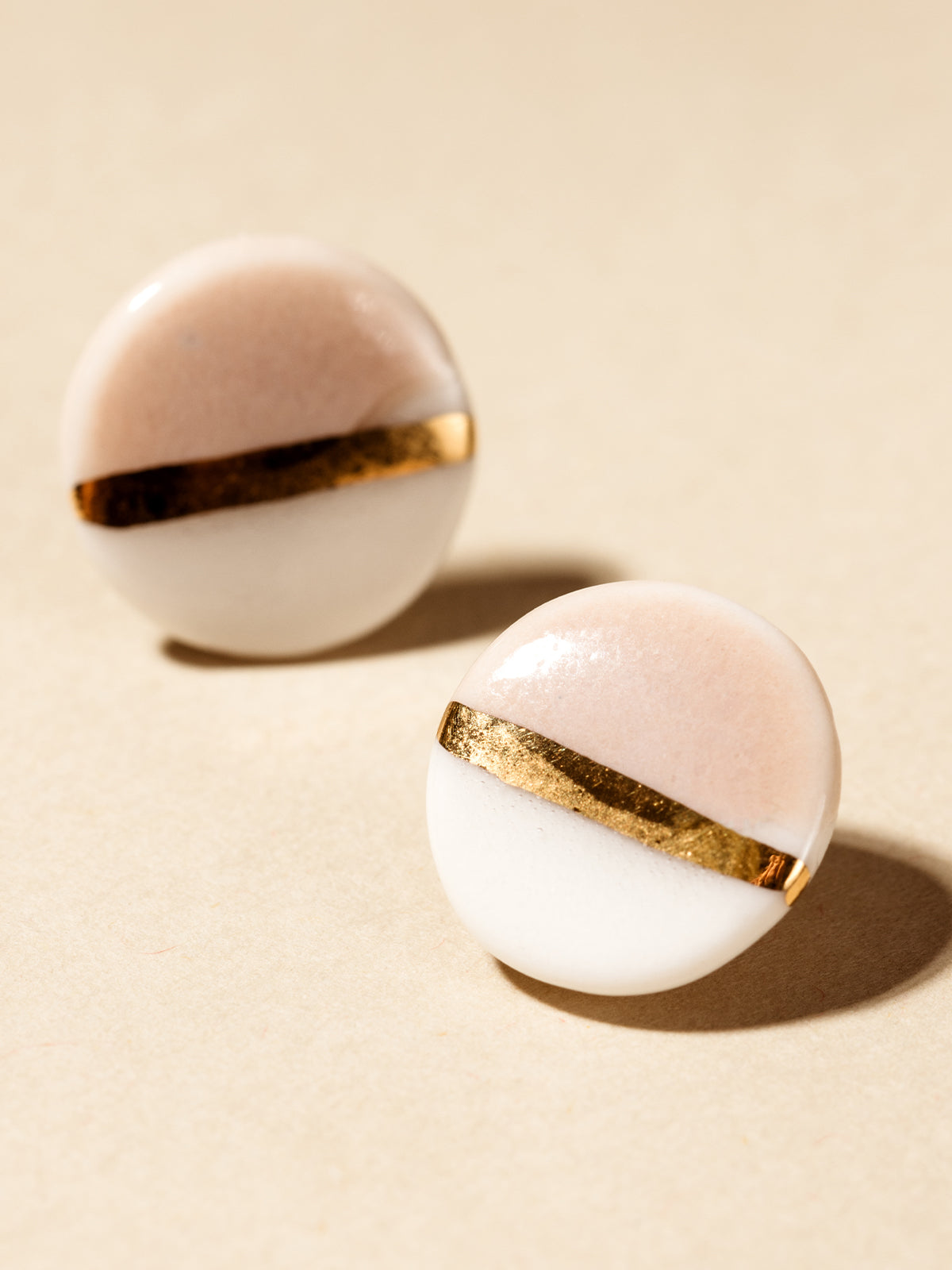Shine Circle Studs