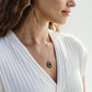 Robin Hexagon Necklace