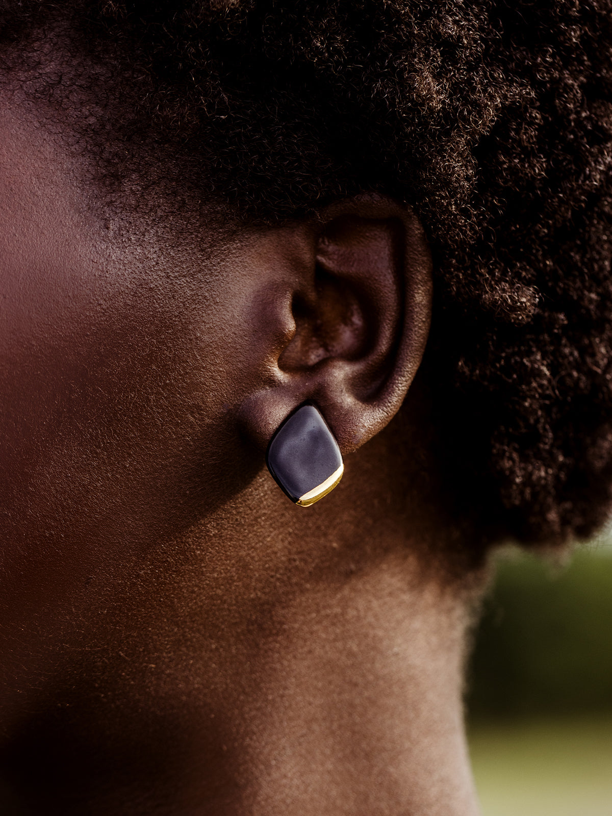 Porcelain Diamond Studs