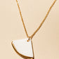 Fan Pendant Necklace