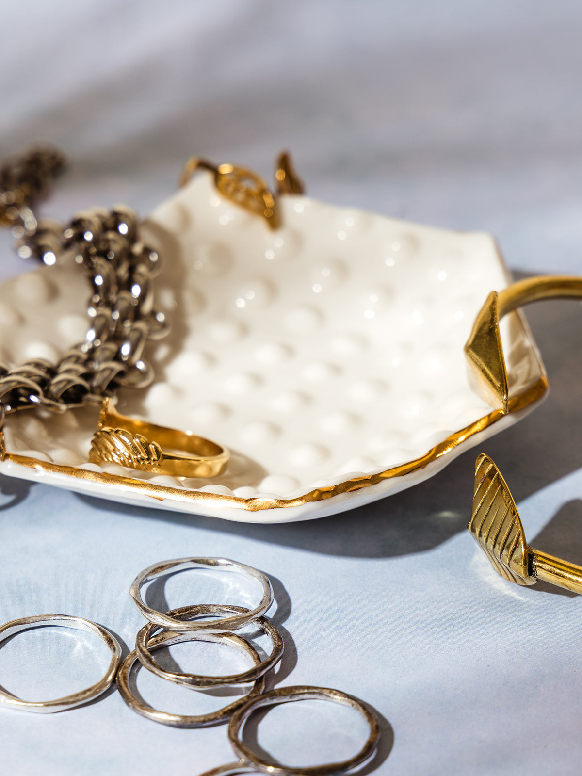 Hexagon Jewelry Dish