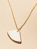 Fan Pendant Necklace