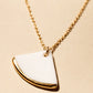 Fan Pendant Necklace