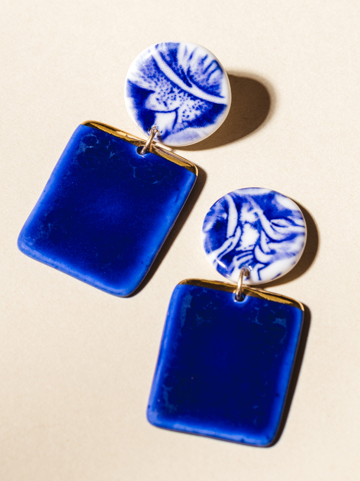 Flourish Porcelain Earrings