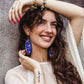 Something Blue Statement Earrings