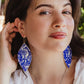 Something Blue Statement Earrings