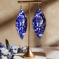 Something Blue Statement Earrings