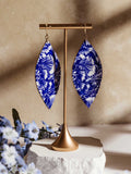 Something Blue Statement Earrings