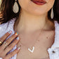 Diana Gold Pendant Necklace