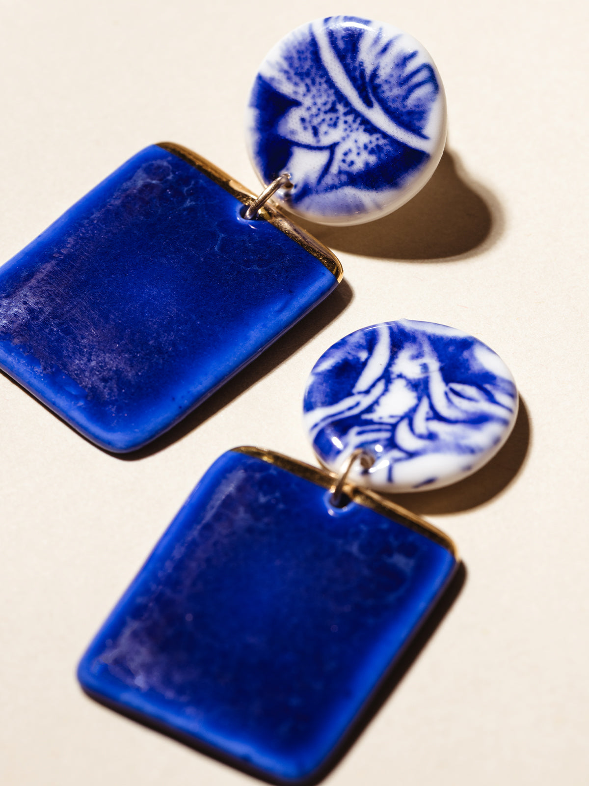 Flourish Porcelain Earrings