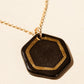 Robin Hexagon Necklace