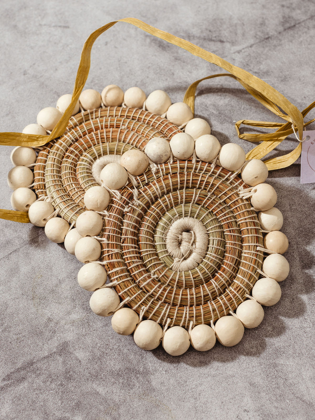 Beaded Coaster Set (Set of 2)