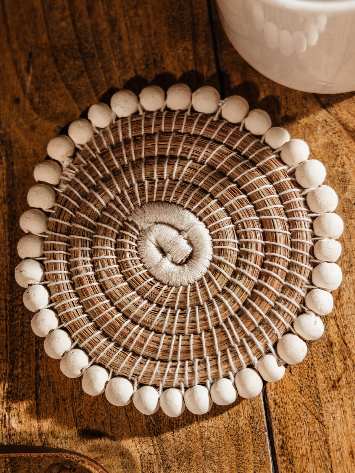 Beaded Coaster Set (Set of 2)